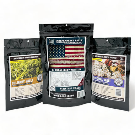 Independence Super Kit Seed Vault- 62 Varieties