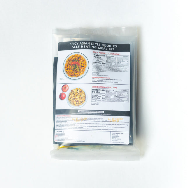 Self-Heating meal Kit - Spicy Asian Style Noodles