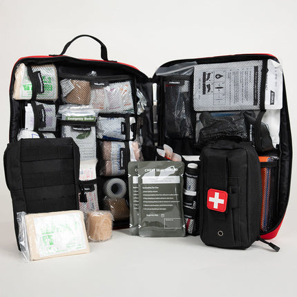 Ultimate Survival Med Kit — 4-Person Trauma First Aid System (315 pcs)