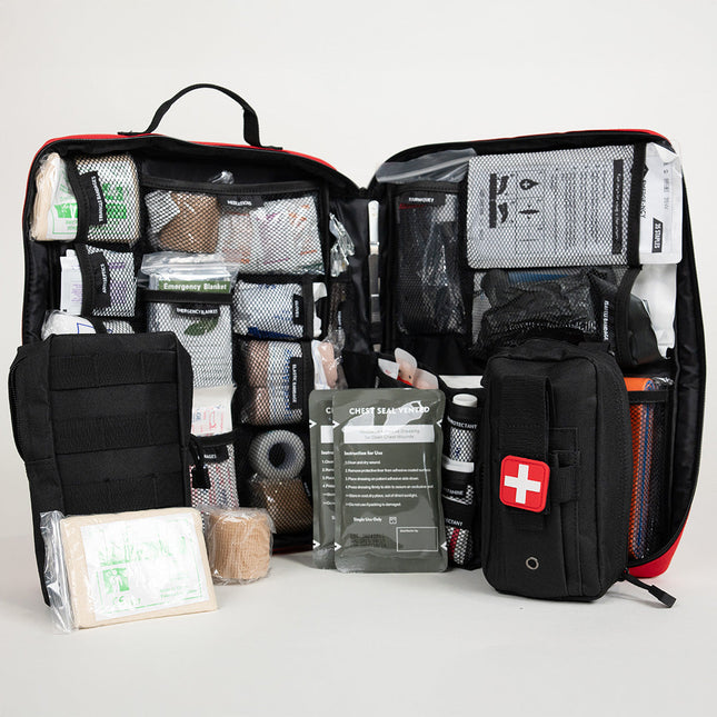 Ultimate Survival Med Kit — 4-Person Trauma First Aid System (315 pcs)