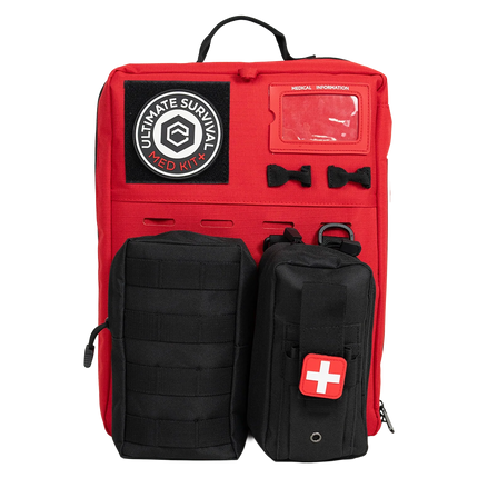 Ultimate Survival Med Kit — 4-Person Trauma First Aid System (315 pcs)