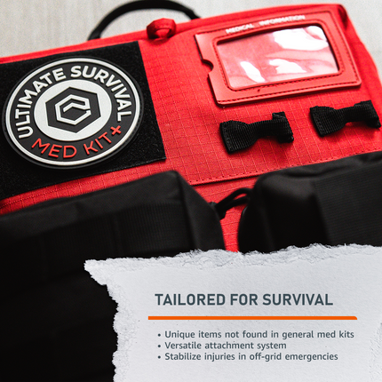 Ultimate Survival Med Kit — 4-Person Trauma First Aid System (315 pcs)