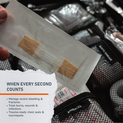 Ultimate Survival Med Kit — 4-Person Trauma First Aid System (315 pcs)