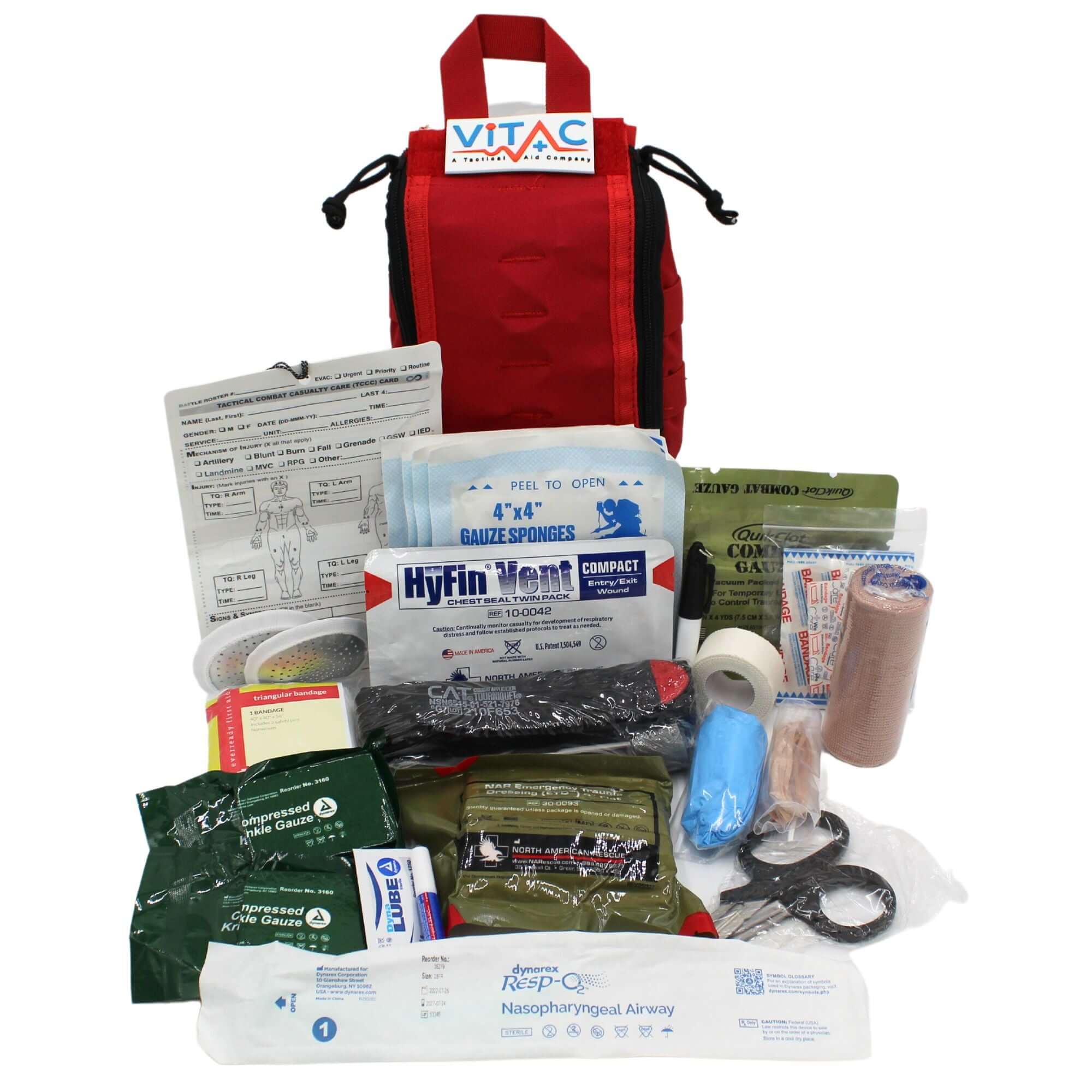 Ipak Kit Tactical Individual First Aid Kit | Fully Stocked IFAK – ViTAC Solutions