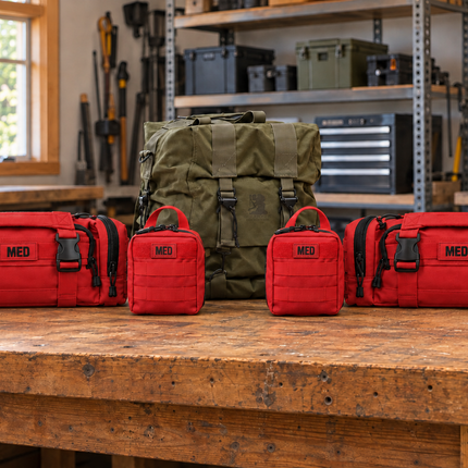 Home Front - Essential | Home & Two-Vehicle First Aid Bundle