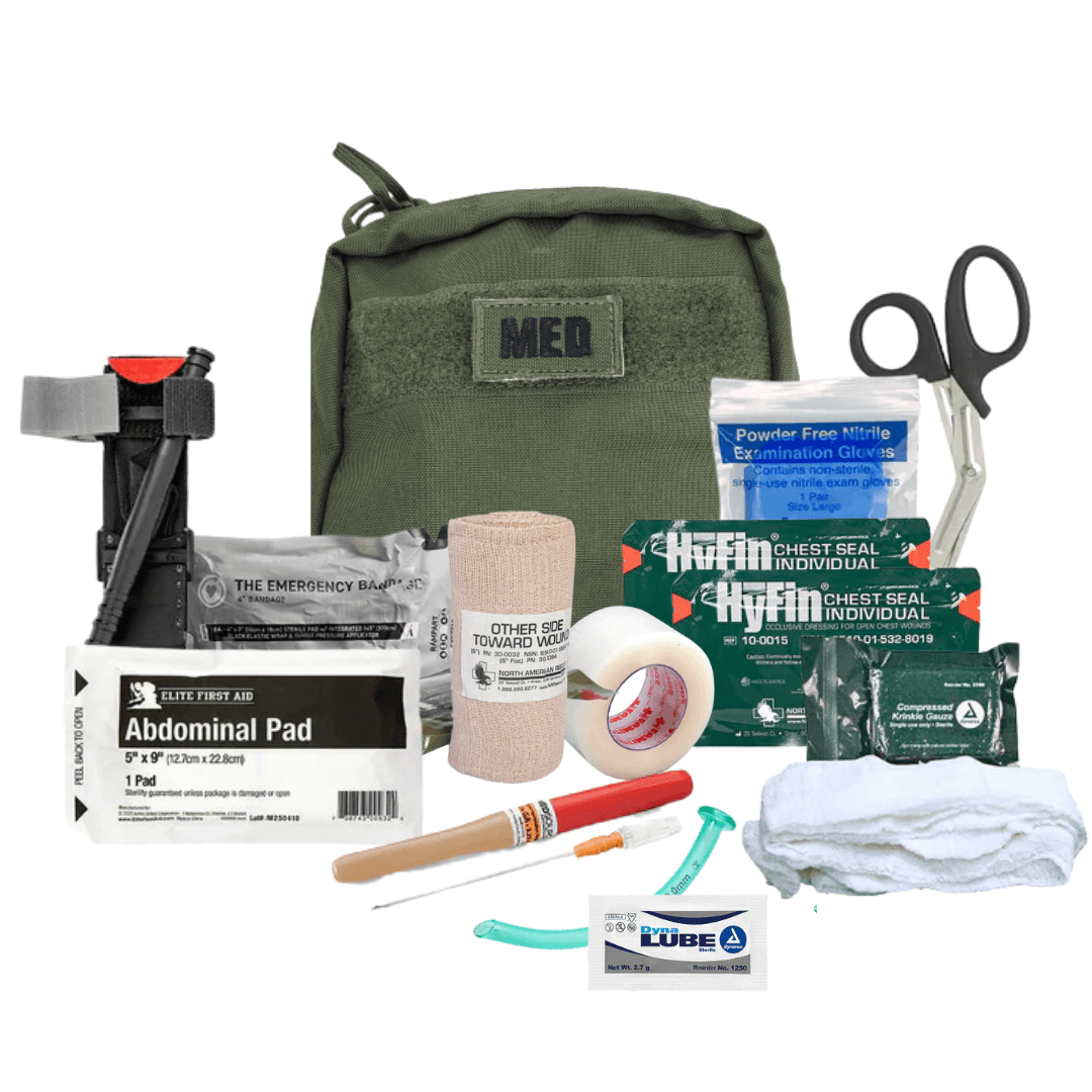 Enhanced IFAK Pro Trauma Kit – Tourniquet, Chest Seals Enhanced IFAK Pro Trauma Kit – Tourniquet, Chest Seals