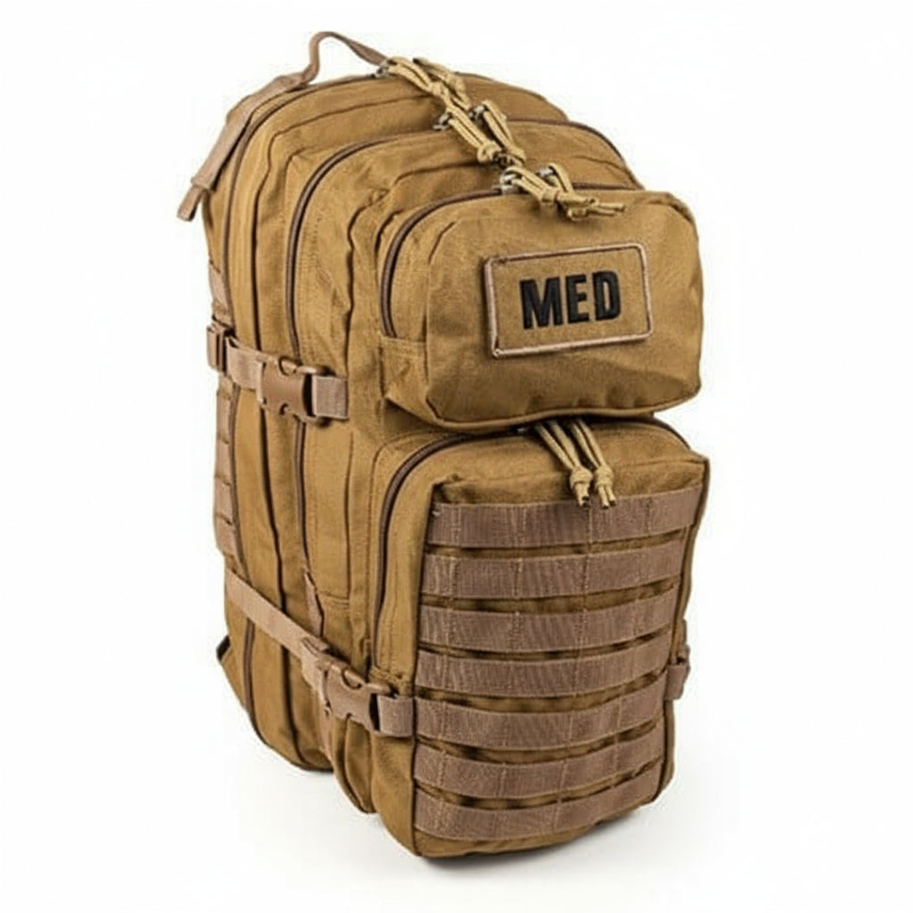 Hard Shell First Aid Backpack General-Purpose First Aid Backpack - 70-Item Emergency Kit – ViTAC ...
