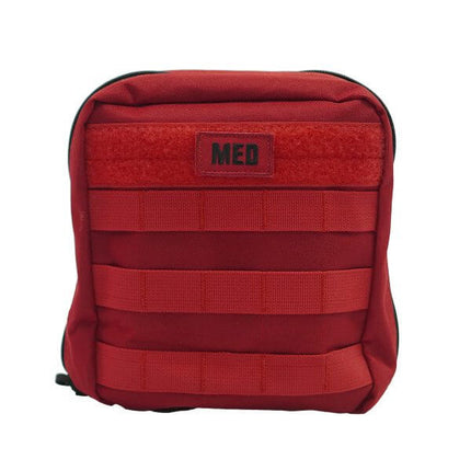 General Purpose First Aid Kit with adjustable straps and MOLLE attachment for emergency readiness