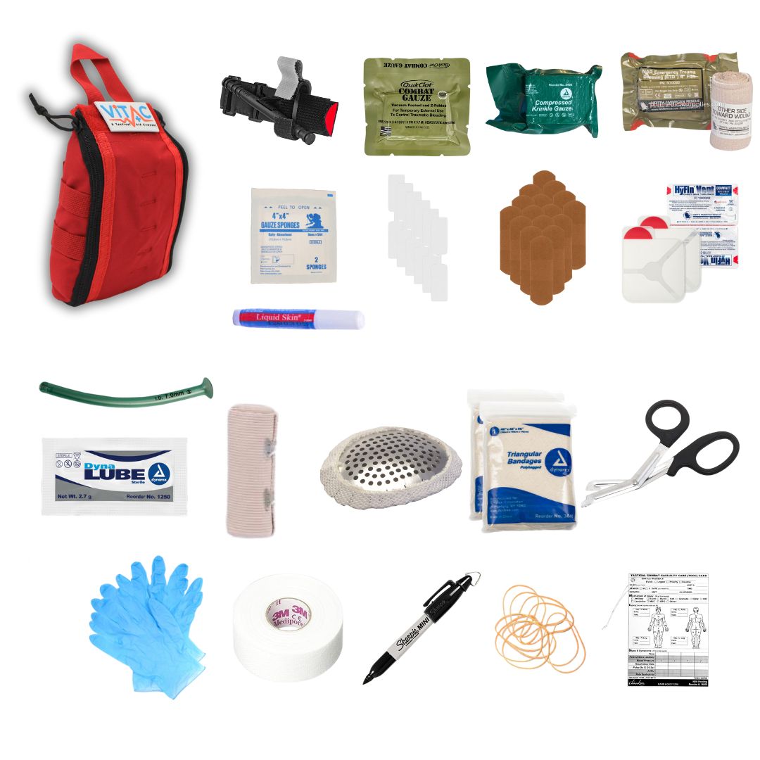 Tactical Individual First Aid Kit (IFAK) for Field & Operational Readiness | ViTAC Solutions