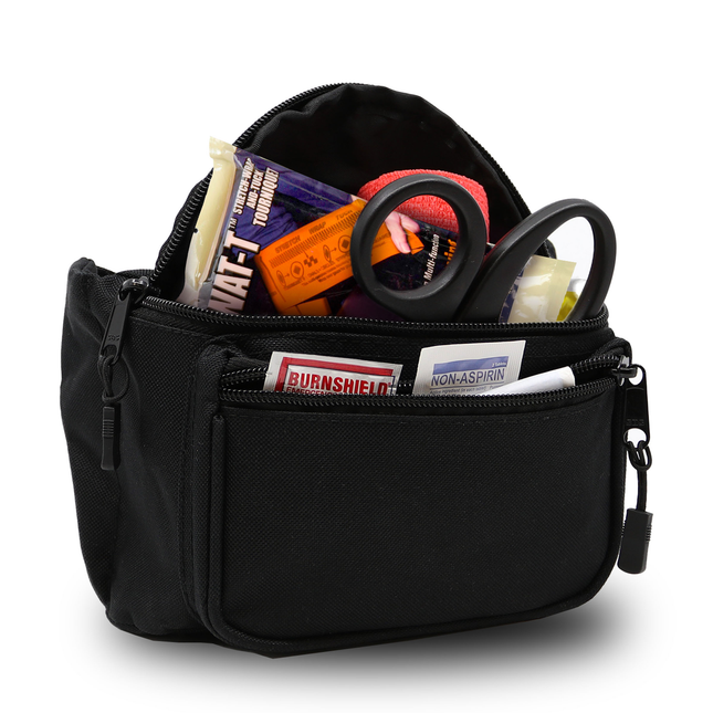 First Aid Fanny Pack – Compact Waist Pouch with Emergency Essentials