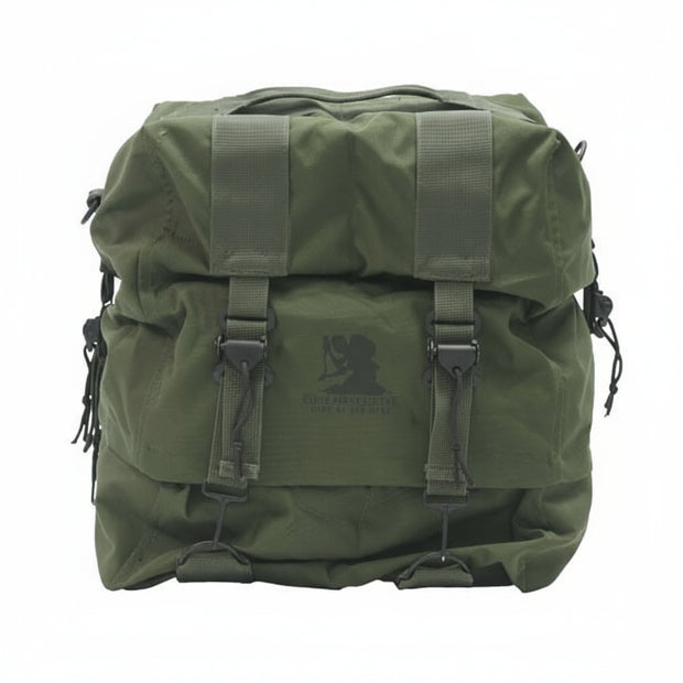 M-17 Medic Kit, vintage Vietnam-era medic bag with six compartments, rugged design for preppers and field medics.