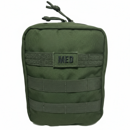 Military IFAK – Advanced pouch for trauma kit storage with MOLLE compatibility.