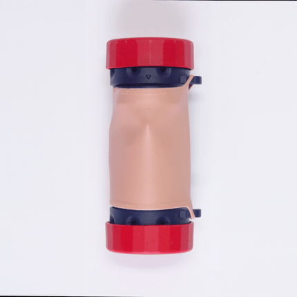 MITS Composite Trainer Kit portable multi-skill trainer with red ends for practicing needle insertion skills.