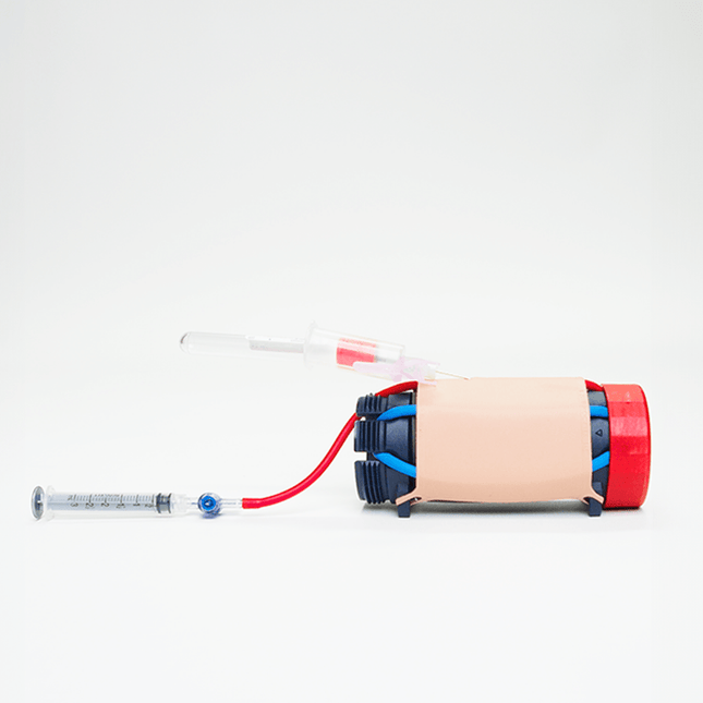 MITS Composite Trainer Kit showcasing portable training device for needle insertion skills.