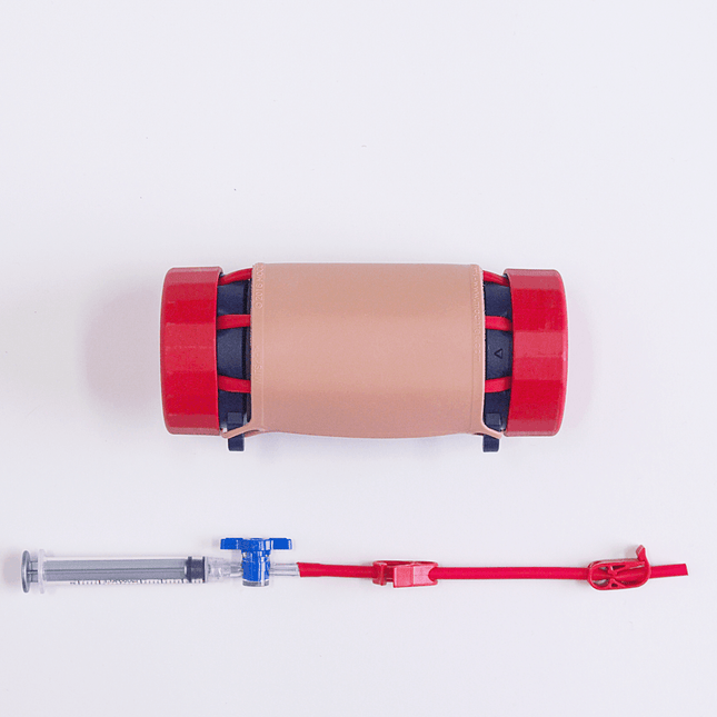 MITS Composite Trainer Kit with needle and catheter for enhancing needle insertion skills.