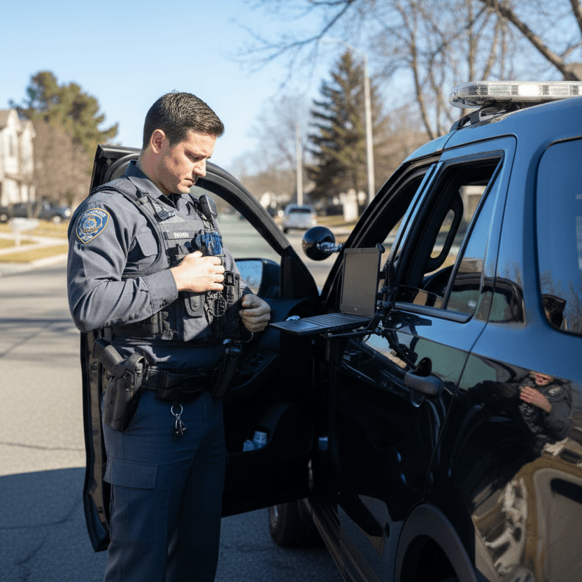 Officer During Routine Duty