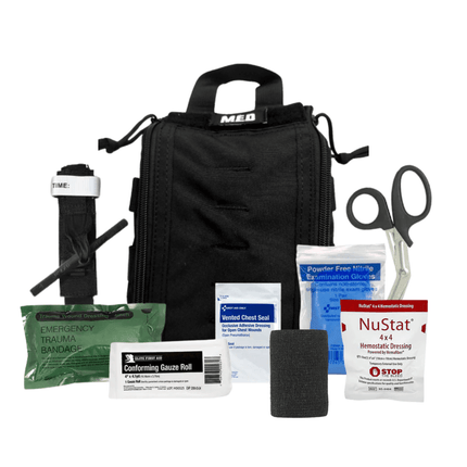 Patrol Trauma Kit w/Bleeding Control Kit | Tactical IFAK with essential medical supplies for emergency response.