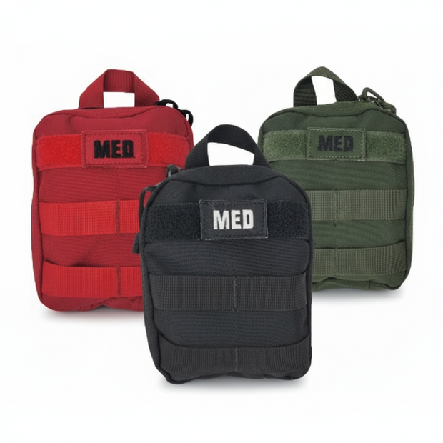 Recon IFAK – Pro | First Aid & Trauma Kit First Aid Kits The ELITE Recon IFAK – Pro is a compact, mission-ready trauma kit designed for fast access and versatile deployment. Whether mounted on a headrest, pack, or plate carrier, its rip-away MOLLE-compati