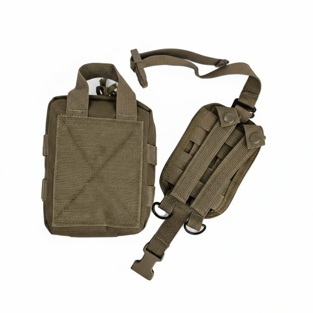 Recon IFAK – Pro | First Aid & Trauma Kit First Aid Kits The ELITE Recon IFAK – Pro is a compact, mission-ready trauma kit designed for fast access and versatile deployment. Whether mounted on a headrest, pack, or plate carrier, its rip-away MOLLE-compati