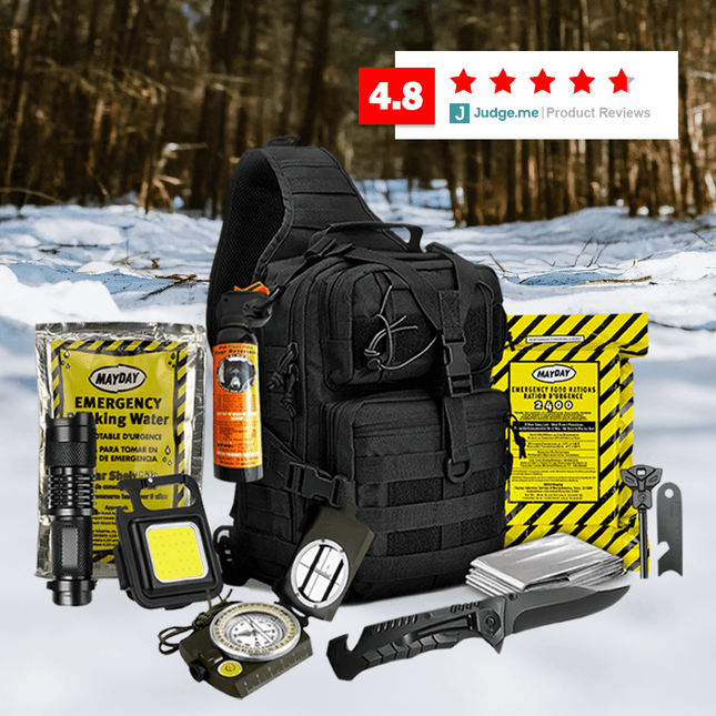 The Safe Trail ‘Survive All’ Go Bag – Lightweight 30+ Piece Survival Kit