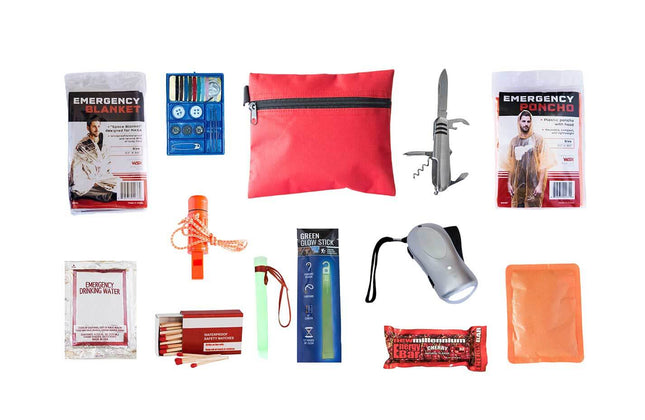 Compact Survival Kit – Essential Emergency Gear in a Travel-Ready Bag