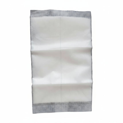 Sterile abdominal pad measuring 5" x 9" designed for maximum absorbency in wound care.