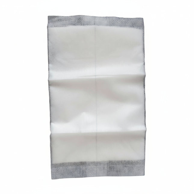 Sterile abdominal pad measuring 5" x 9" designed for maximum absorbency in wound care.