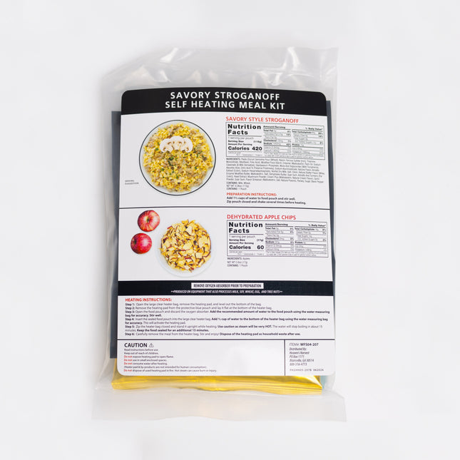 Self-Heating Meal Kit - Stroganoff