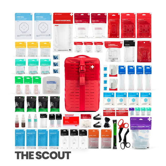Scout Medical Kit | Supply Layout