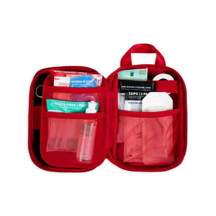 MyMedic Wound Closure Kit contents and suture tools